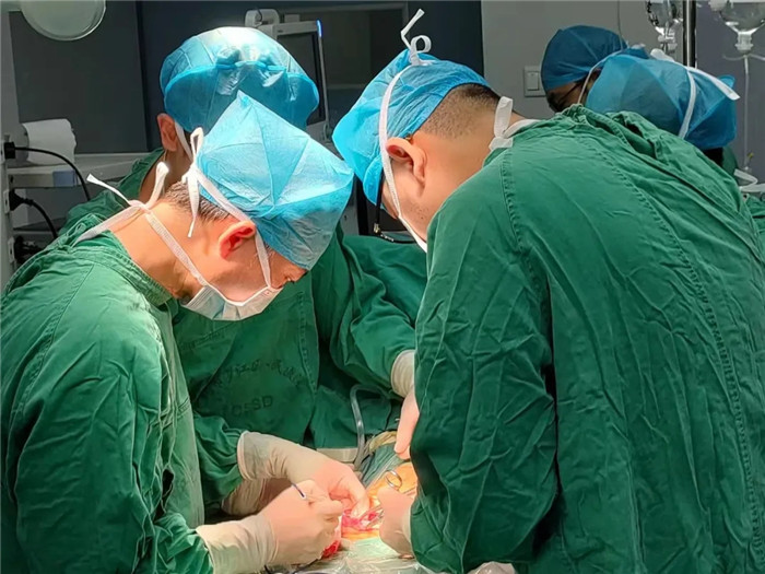 我院肝膽外科利用「數(shù)字化三維成像技術(shù)」完成復(fù)雜肝包蟲病合并腹腔巨大包蟲病手術(shù)