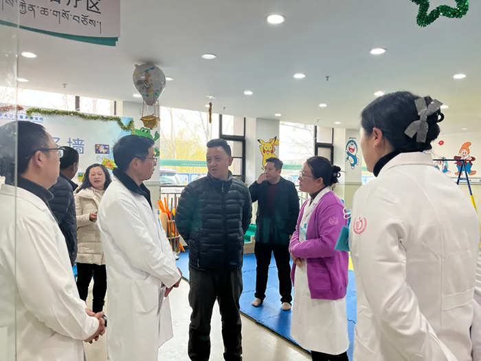 【聚焦兒童康復，共筑美好未來】自治區(qū)殘疾人聯(lián)合會領導視察指導我院兒童康復工作