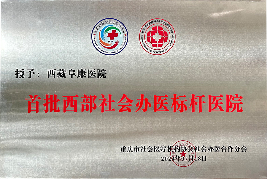 首批西部社會辦醫(yī)標桿醫(yī)院