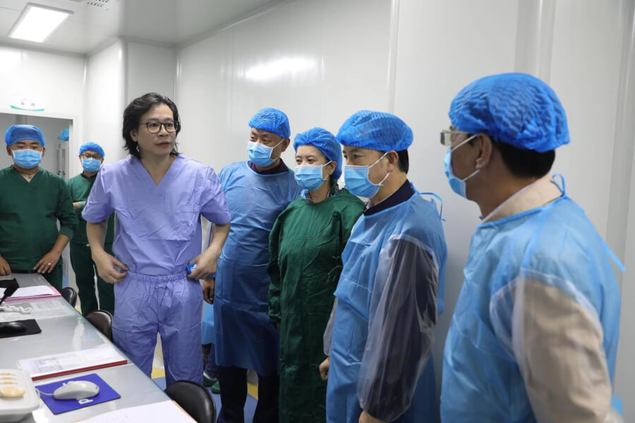 區(qū)紅十字會(huì)、川大華西第二醫(yī)院心血管中心、西藏阜康醫(yī)院聯(lián)合救治先天性心臟病患者