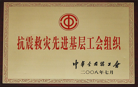 抗震救災(zāi)先進基層工會組織
