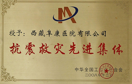 抗震救災(zāi)先進集體